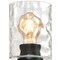 Westinghouse Chandelier 60W 3-Light Barnwell, Textured Iron Barnwood Clear Hammered Glass 6331800 - alternate 3